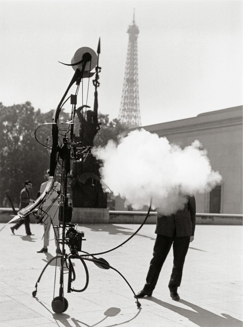 Robert Doisneau, ‘Jean Tinguely - Portrait de l'artiste (Jean Tinguely - Portrait of the artist)’, 1959, Musée Rodin