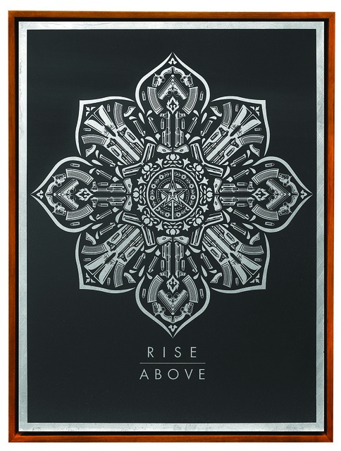 Shepard Fairey (OBEY), ‘Rise Above (Caliber)’, 2016, Underdogs Gallery