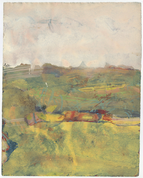 Saul Leiter, ‘Untitled’, date unknown, Painting, Gouache, casein and watercolor on paper, GALLERY FIFTY ONE