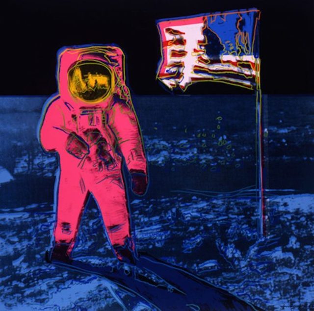 Andy Warhol, ‘Andy Warhol’s Moonwalk’, 1987, Print, Color Screenprint on Lennox Museum Board, Lush Art Agency