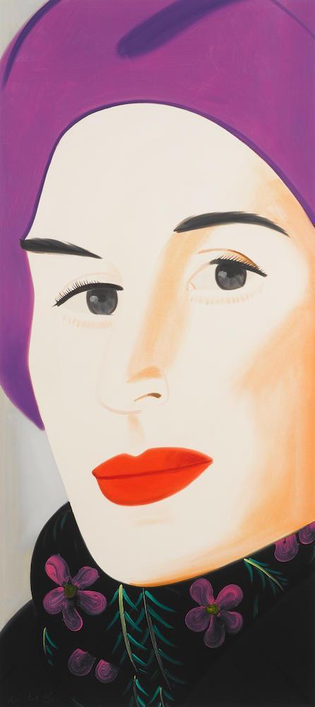 Alex Katz - Purple Hat (Ada)