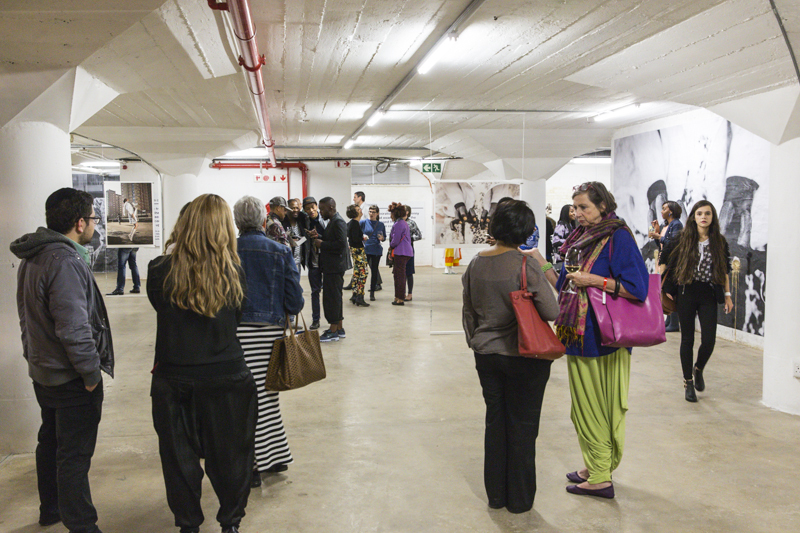 The Project Space at MOAD during the Vernissage opening. The Project Space at MOAD during the Vernissage opening.