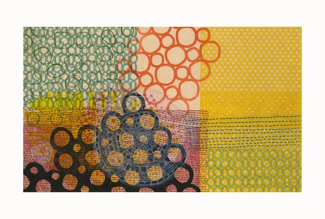LJ Douglas, ‘Idiotic Splendor’, 2018, Print, Monotype, chine collé, Manneken Press