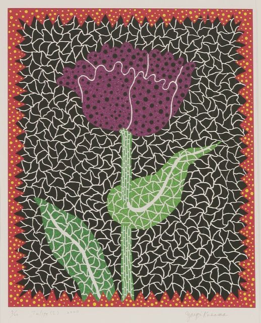 Yayoi Kusama, ‘Tulipe (I) (Kusama 290)’, 2000, Print, Screenprint in colours, Sworders