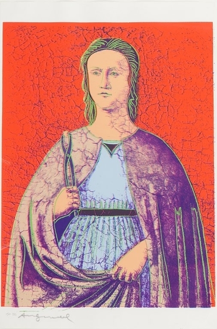 Andy Warhol, ‘Saint Apollonia’, 1984, Aste Boetto