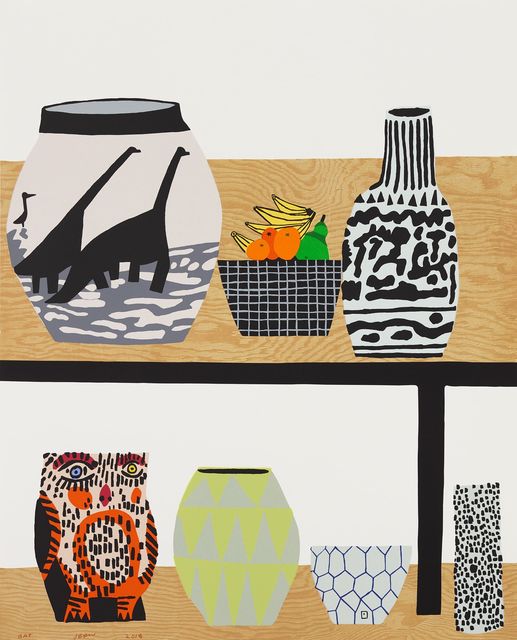 Jonas Wood, ‘Shelf Still Life’, 2018, ARCHEUS/POST-MODERN
