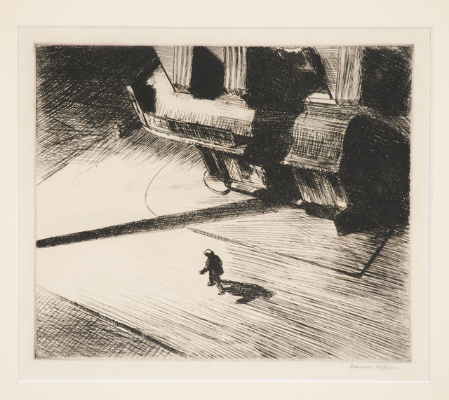 Edward Hopper, ‘Night Shadows from Six American Etchings’, 1921, Print, Etching, Rago/Wright
