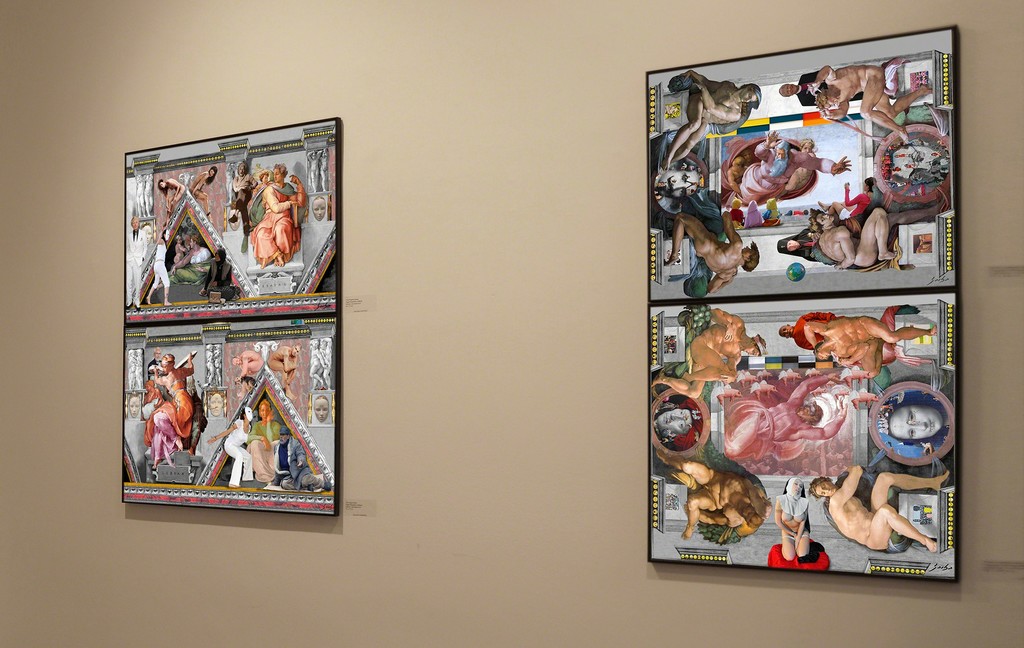 Details of the Lluis Barba Sistine Chapel, printed on glossy photo paper. Details of the Lluis Barba Sistine Chapel, printed on glossy photo paper.