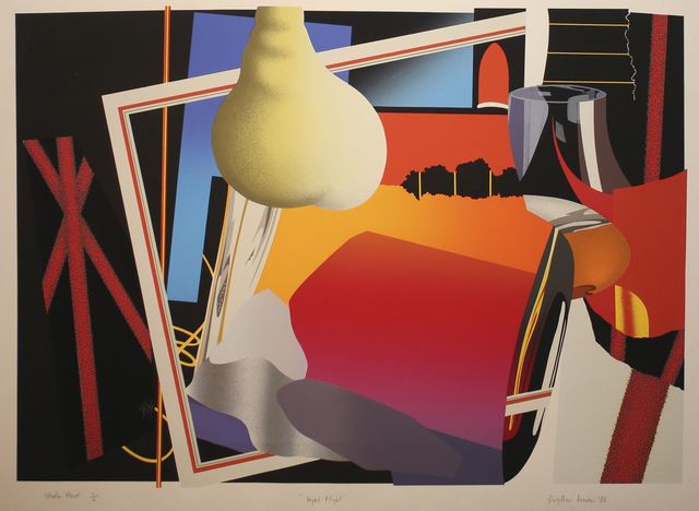 Gwyther Irwin, ‘Night Flight’, 1986, Print, Screenprint in colours, Roseberys