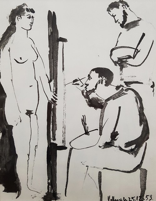 Pablo Picasso, ‘La Comedie Humaine’, 1954, Print, Heliogravure, Graves International Art
