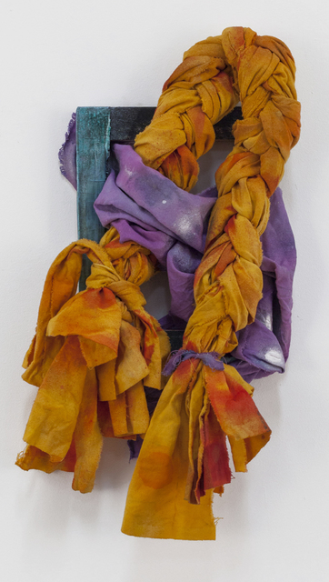 Jamie Powell, ‘Journey Girl’, 2018, Sculpture, Acrylic and spray paint on dyed torn canvas, Freight + Volume