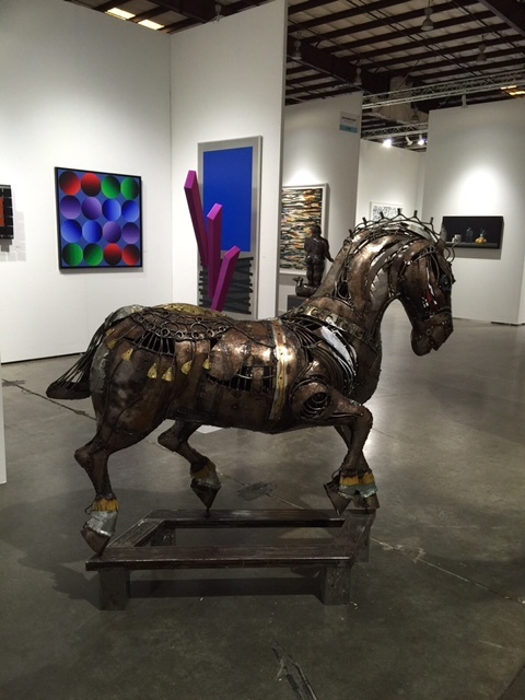 Left to Right:
- Jesus Rafael Soto
- Victor Vasarely
- Jesus Rafael Soto
Sculpture:
- Alirio Palacios Left to Right:
- Jesus Rafael Soto
- Victor Vasarely
- Jesus Rafael Soto
Sculpture:
- Alirio Palacios