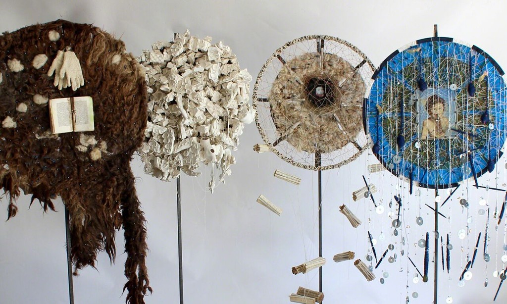 Virginia Ryan, 4 shields details, 2016 Virginia Ryan, 4 shields details, 2016