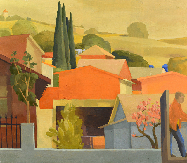 Celia Reisman, ‘Echo Park’, 2014, Painting, Oil on canvas, Paul Thiebaud Gallery
