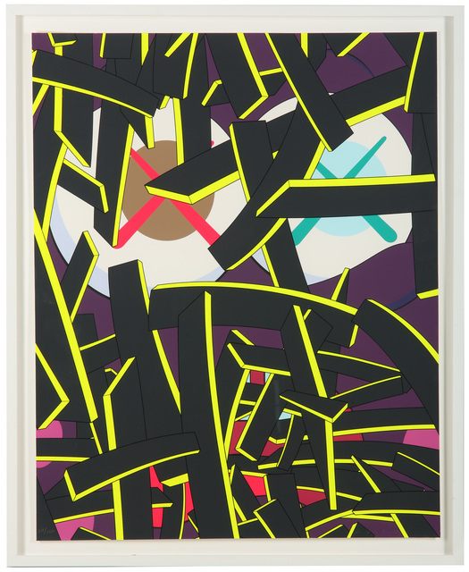 KAWS, ‘Paper Smile’, 2012, Print, Screenprint In Colours, Chiswick Auctions