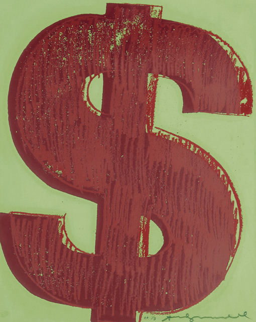 Andy Warhol, ‘$ (1): one plate’, 1982, Christie's