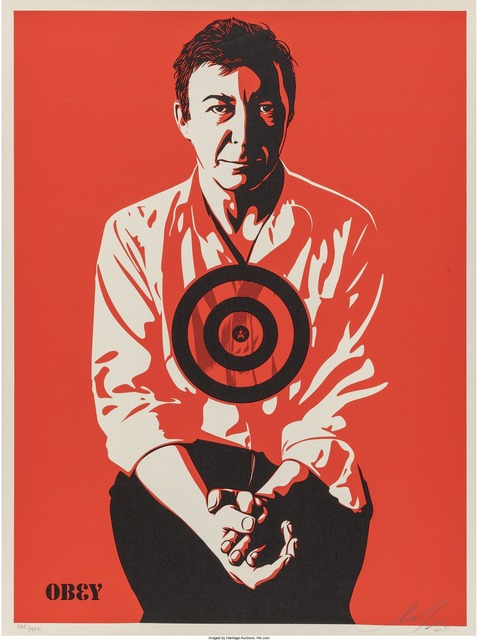 Shepard Fairey (OBEY), ‘Jasper Johns Red’, 2009, Heritage Auctions