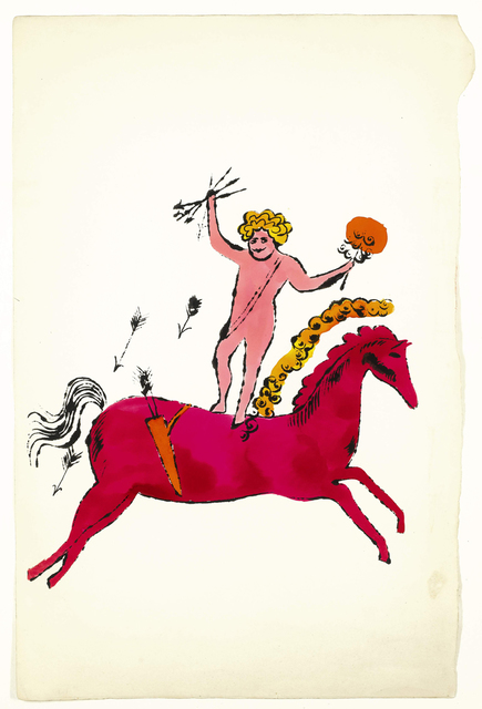 Andy Warhol, ‘Angel and Horse, (SEE F. & S. IV.91A) ’, ca. 1950, Andipa