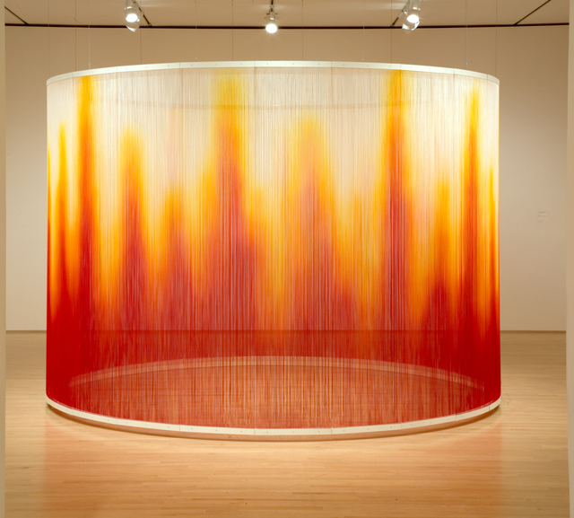 Teresita Fernández, ‘Fire’, 2005, Sculpture, Silk yarn, steel armature, and epoxy, San Francisco Museum of Modern Art (SFMOMA)