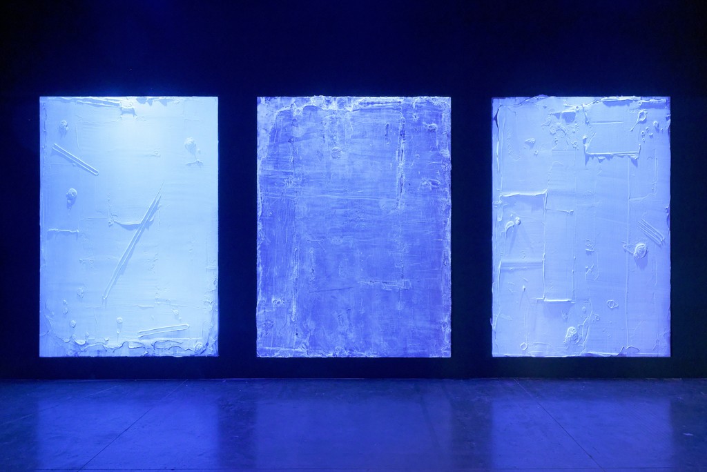 Exhibition view of Florian et Michael Quistrebert, The Light of the light, Palais de Tokyo (19.02 – 16.05.2016). Courtesy of the artists and Galerie Crèvecoeur (Paris). Photo: Aurélien Mole. Exhibition view of Florian et Michael Quistrebert, The Light of the light, Palais de Tokyo (19.02 – 16.05.2016). Courtesy of the artists and Galerie Crèvecoeur (Paris). Photo: Aurélien Mole.