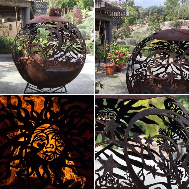 Sandra Vlock 62 Harvest Moon Fireball Fire Pit Available For