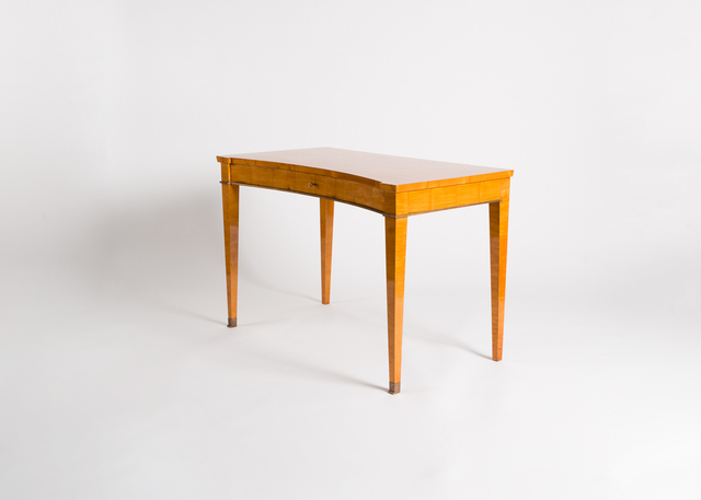 Jacques Quinet, ‘Writing Table’, ca. 1940, Design/Decorative Art, Maple, gilt bronze, Maison Gerard