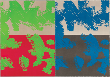 Two Works: Blu, Rosso