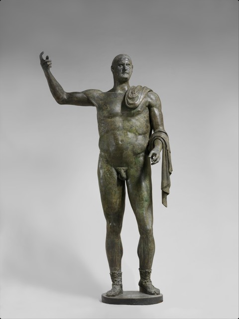 Unknown Roman, ‘Bronze statue of the emperor Trebonianus Gallus’, 251–253, The Metropolitan Museum of Art