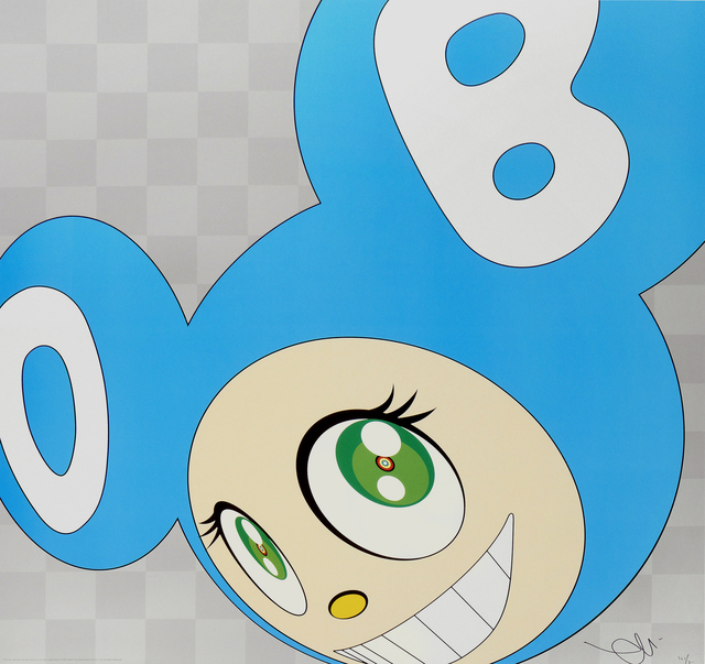 Takashi Murakami, ‘And then (Aqua Blue)’, 1999, Print, Mixed Media Print, Galerie Raphael
