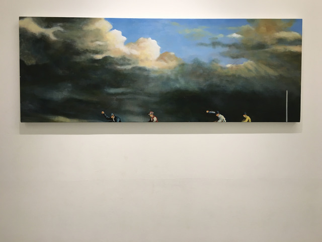 Makoto Murata, ‘Epsom - from a series of "Spacing Out" ’, 2018, Painting, Oil on canvas, SNOW Contemporary