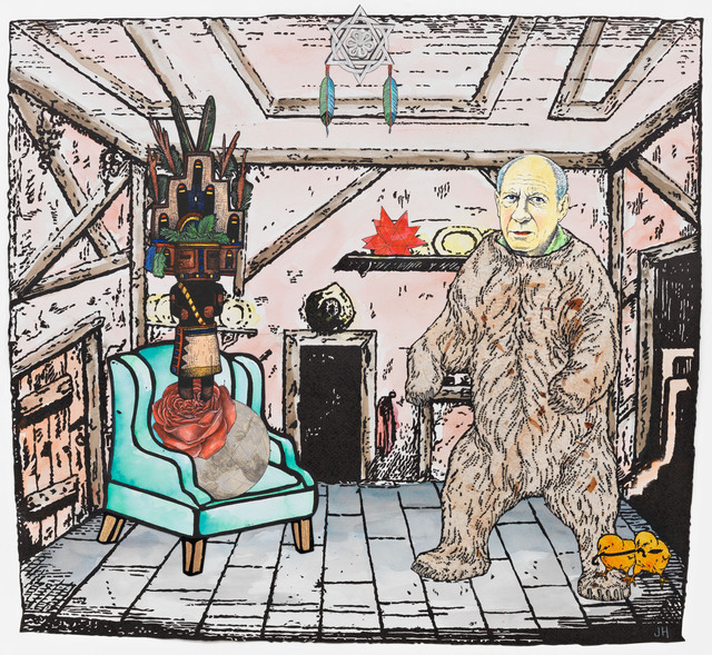Jane Hammond, ‘Two Feathers’, 2013, Pace Prints