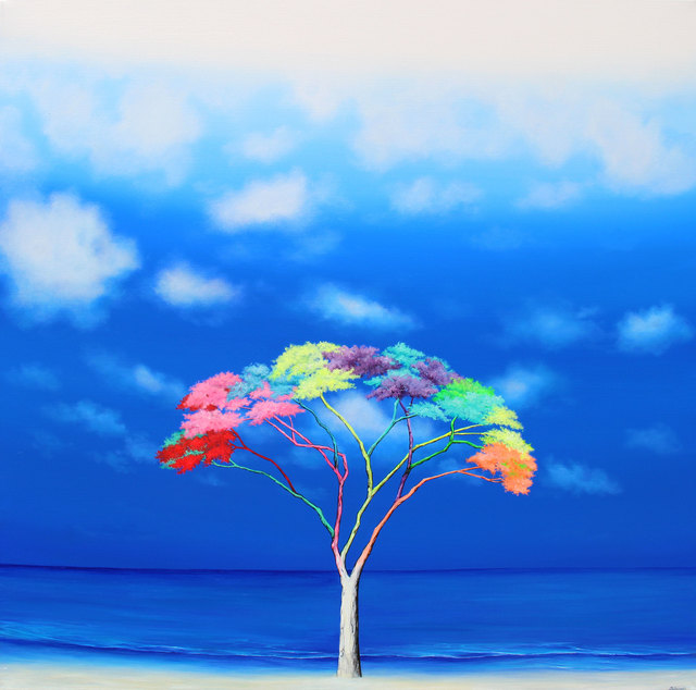 Alexandra Battezzati, ‘Plage secrète’, 2019, Galerie Duret