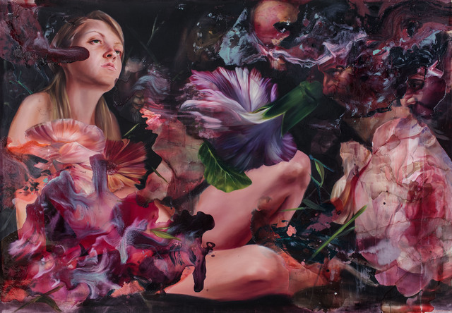 Angela Fraleigh, ‘you weren't haunted those two days, you were flooded with light’, 2013, Inman Gallery