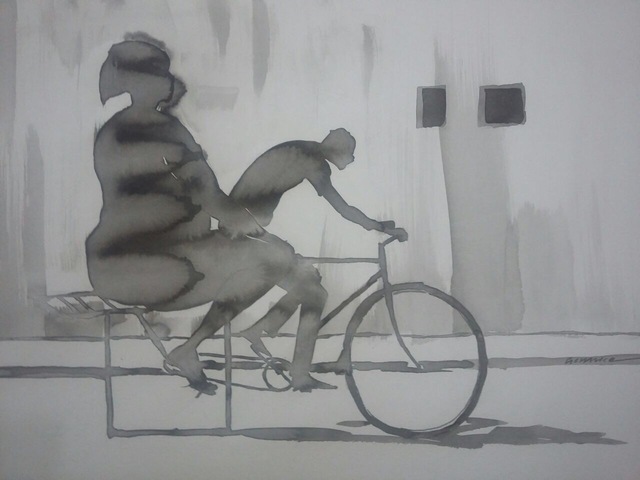 Gemuce Hilario, ‘"Roda quadrada"’, 2017, Arte de Gema