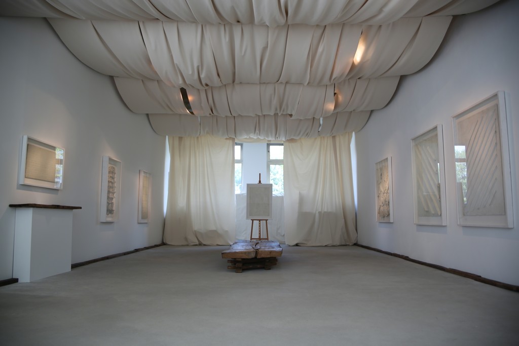 Installation view, Herbert Zangs, White is the loneliest colour, Engelage & Lieder, 2016 Installation view, Herbert Zangs, White is the loneliest colour, Engelage & Lieder, 2016