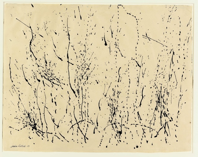 Jackson Pollock, ‘Untitled’, 1951, Dallas Museum of Art