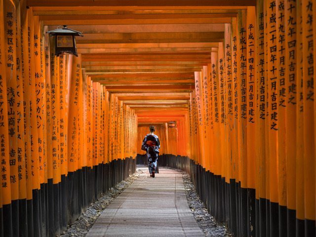 Lisa Kristine, ‘Ten Thousand Gateways, Japan’, Trinity House Paintings
