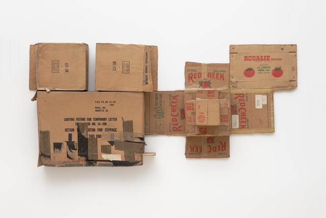 Robert Rauschenberg, ‘Rosalie/Red Cheek/Temporary Letter/Stock (Cardboard)’, 1971, San Francisco Museum of Modern Art (SFMOMA)