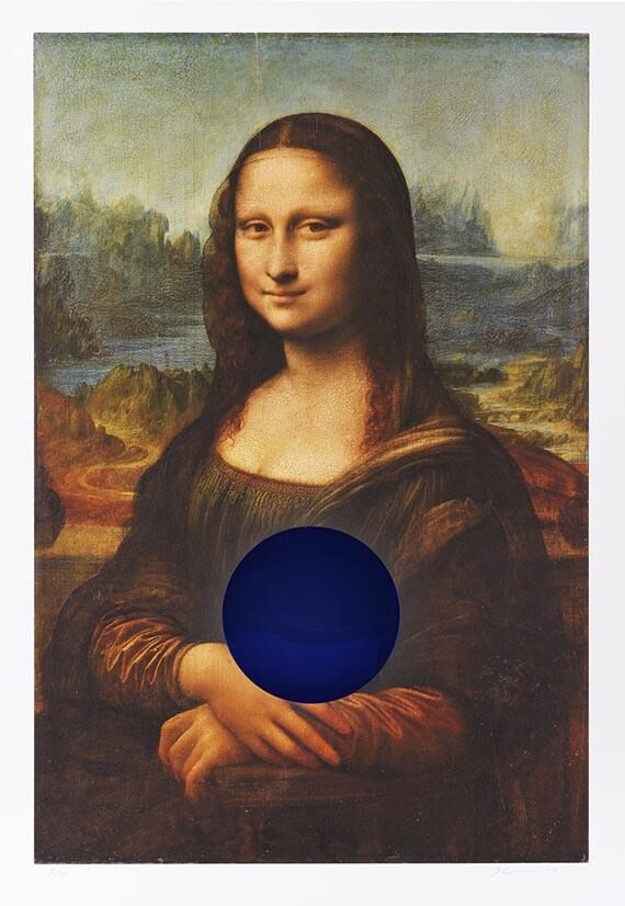 Jeff Koons - Gazing Ball (da Vinci Mona Lisa)