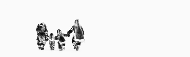 David Yarrow, ‘Inuit Family ’, ca. 2013, Photography, Digital Pigment Print on Archival 315gsm Hahnemuhle Photo Rag Baryta Paper, Isabella Garrucho Fine Art