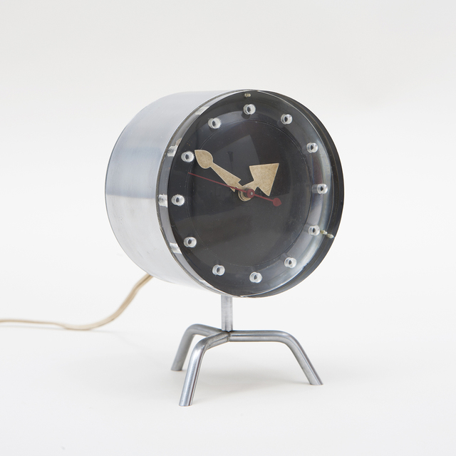 George Nelson Chronopak Table Clock 1949 Artsy