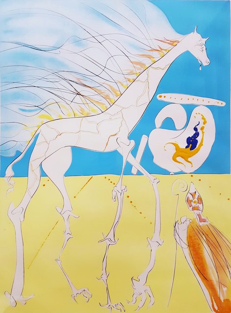 Salvador Dalí, ‘Girafe Saturnienne (Saturnian Giraffe)’, 1974, Graves International Art