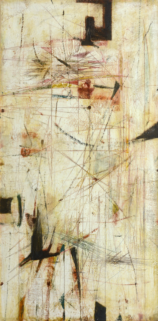 Mark Perlman, ‘Terrain’, ca. 2019, Painting, Encaustic on panel, Stremmel Gallery