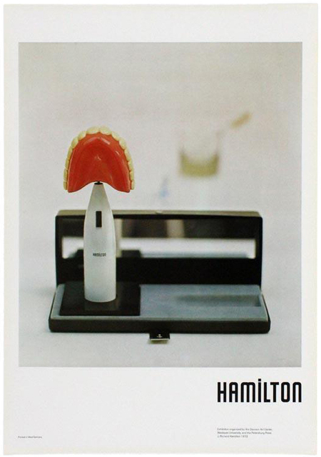 Richard Hamilton, ‘The Davison Art Center 1973 (The Critic Laughs 1973)’, 1973, Posters, Offset lithograph on paper, Petersburg Press