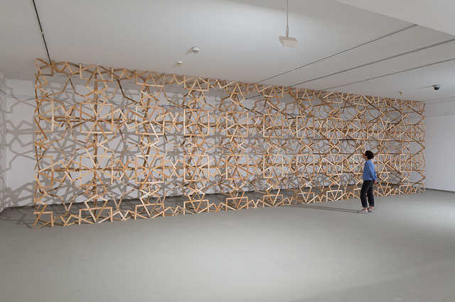Mahmood Kaiss, ‘Arabesque #3’, 2015, Installation, Wood Installation, Zemack Contemporary Art