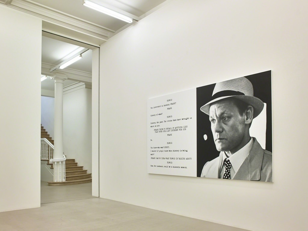 John Baldessari: Pictures & Scripts, Installation View, Marian Goodman Gallery, London, February 28 - April 25, 2015 John Baldessari: Pictures & Scripts, Installation View, Marian Goodman Gallery, London, February 28 - April 25, 2015