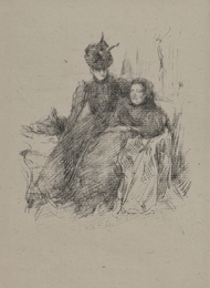 Mother and Daughter, alternatively titled La mère malade