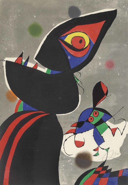 Joan Miró, ‘Gaudí XVII’, 1979, Christie's