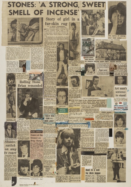 Richard Hamilton, ‘Swingeing London 67 (Lullin 69)’, 1968, Print, Photo-offset lithographs printed in colours, Forum Auctions