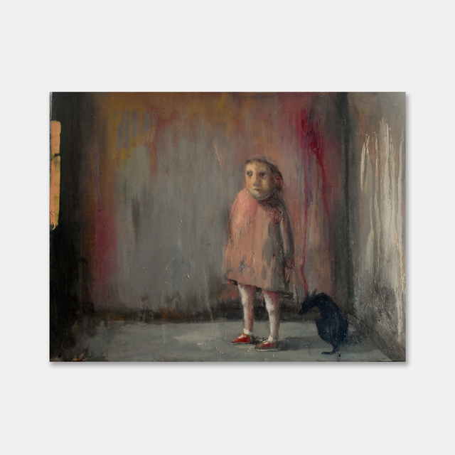 Bobbie Russon, ‘Contemplating the Outdoors’, 2020, Painting, Oil on panel, bo.lee gallery